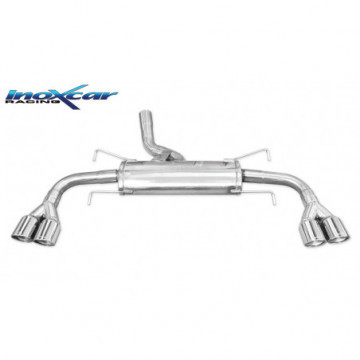 Scarico Finale 2x80 X-RACE Destro +...