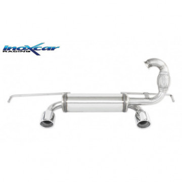 Scarico Finale 1x90 X-RACE Destro +...