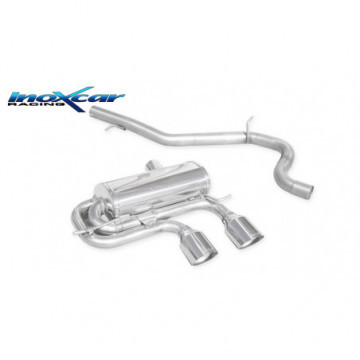 Scarico Finale Centrale 2x102 RACING