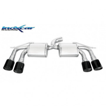 Scarico Finale 2x100 X-RACE BLACK...