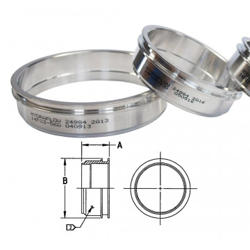 COLLARE CONNETTORE HYDRAFLOW -10