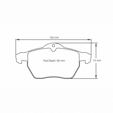 Sagoma Pagid E2275