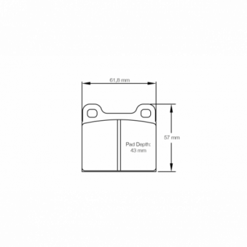 Sagoma Pagid E4304