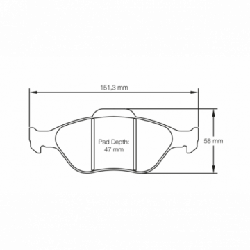 Sagoma Pagid E4913