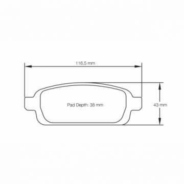 Sagoma Pagid E4939