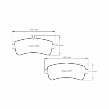 Sagoma Pagid E8246