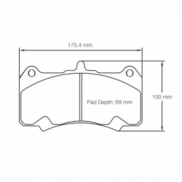 Sagoma Pagid E8258