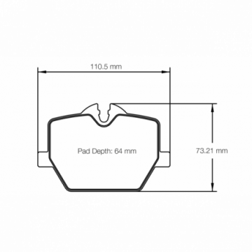 Sagoma Pagid E8276