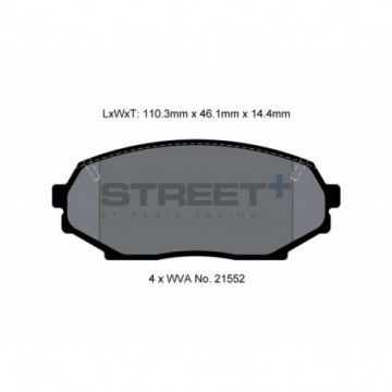 PAGID Street+ sagoma T8157SP2001