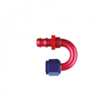 RACCORDO INNESTO 180° JIC 9/16" x 18