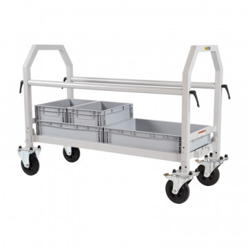 CARRELLO PORTAGOMME ALTEZZA RIDOTTA