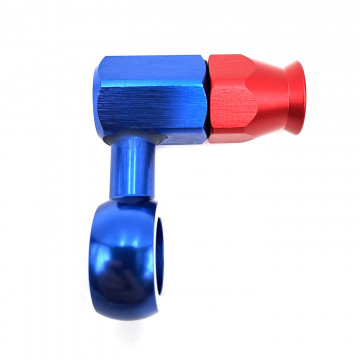 RACCORDO A L DIAM. FORO 15,7mm - JIC...