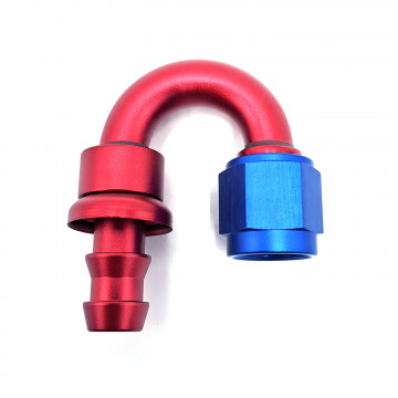 RACCORDO INNESTO 180° JIC 3/4" x 16