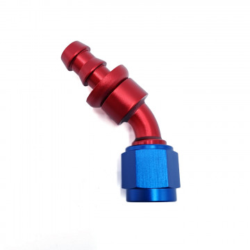 RACCORDO INNESTO 45° JIC 3/4" x 16