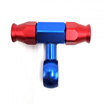 RACCORDO A T DIAM. FORO 15,7mm - JIC...
