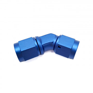 ADATTATORE 45° F/F JIC 7/16" x 20
