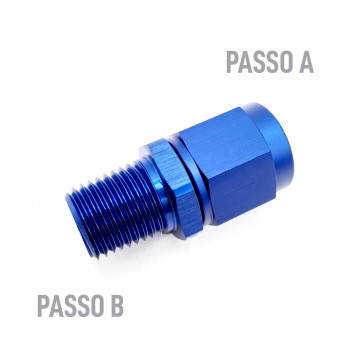 ADATTATORE DRITTO F/M JIC 9/16" x 18...