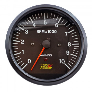 CONTAGIRI DIAM. 80MM (0-10.000RPM) NERO