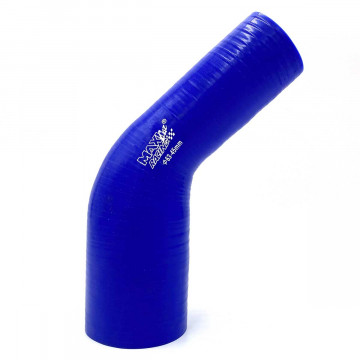 CURVA IN SILICONE 45° RIDOTTA 35-22MM