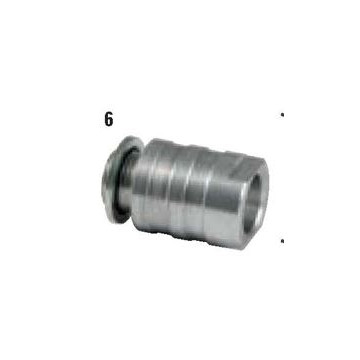 CONNETTORE SILICON. DIAM 25MM