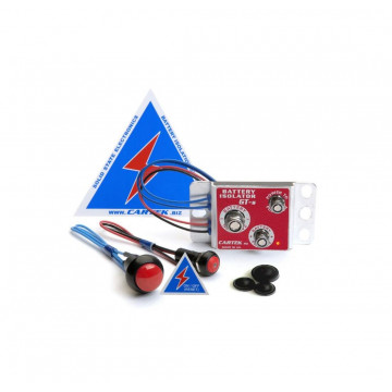 KIT STACCABATTERIA CARTEK MOD.GT - ROSSO