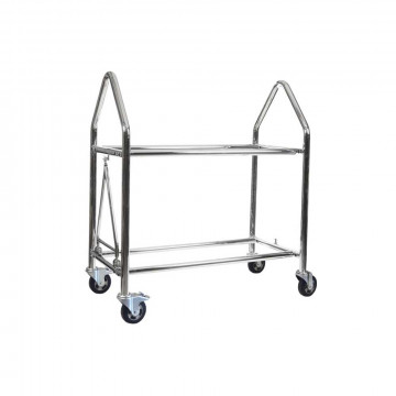 CARRELLO PORTAGOMME 1800mm ACCIAIO INOX