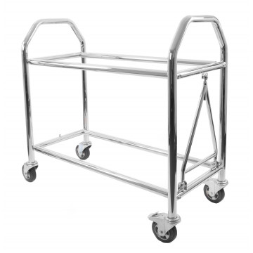 CARRELLO PORTAGOMME 1800mm ACCIAIO INOX