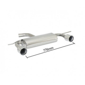 Posteriore inox sdoppiato con...