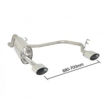 Posteriore inox sdoppiato con...