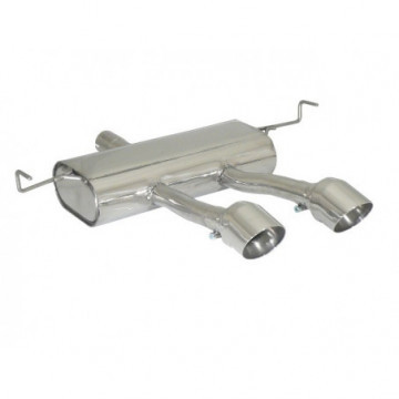 Posteriore inox con terminali...