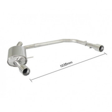 Posteriore inox sdoppiato con...