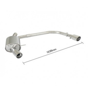 Posteriore inox sdoppiato con...