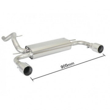 Posteriore inox sdoppiato con...