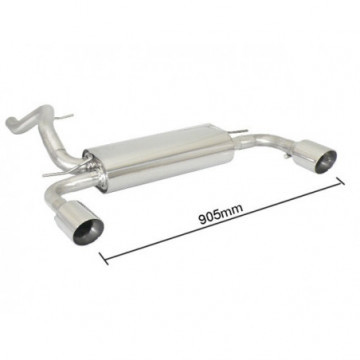 Posteriore inox sdoppiato con...