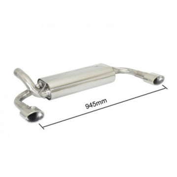 Posteriore inox sdoppiato con...