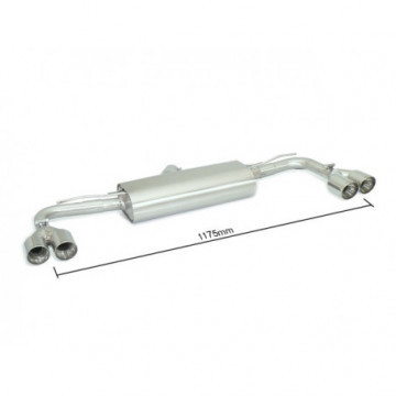 Posteriore inox sdoppiato con...