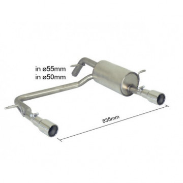 Posteriore inox sdoppiato con...