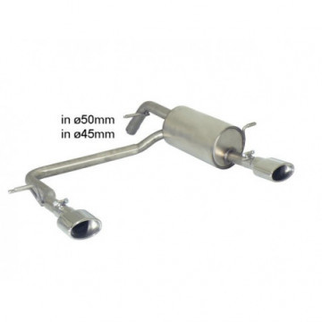 Posteriore inox sdoppiato con...