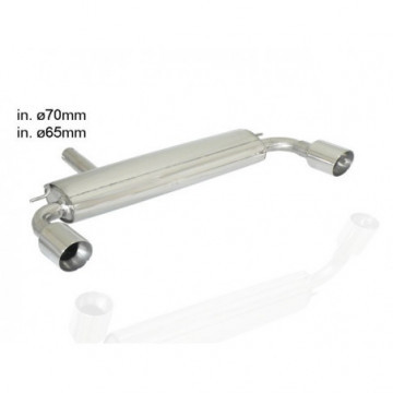 Posteriore inox sdoppiato con...