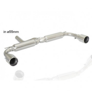 Posteriore inox sdoppiato con...