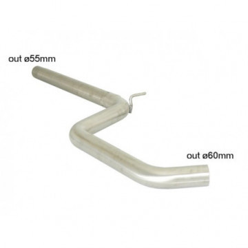 Tubo centrale Gr.N senza silenziatore...