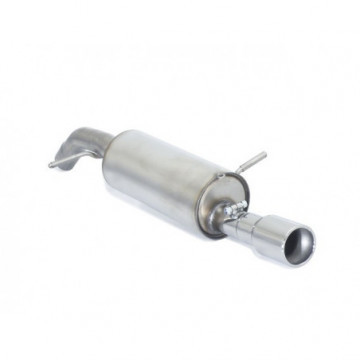 Posteriore inox con terminale rotondo...