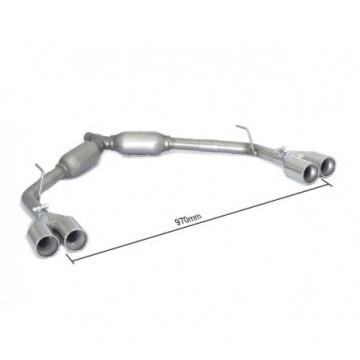 Posteriore inox sdoppiato con...