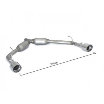 Posteriore inox sdoppiato con...