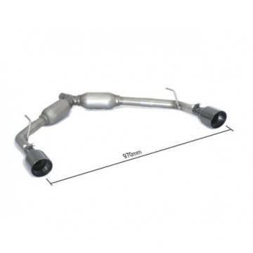 Posteriore inox sdoppiato con...