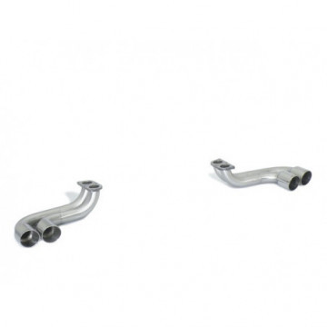 Terminale inox rotondo 2/2x80 mm...