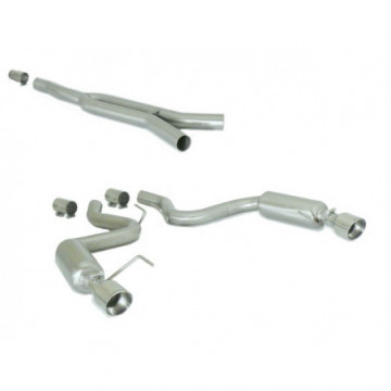 Tubo centrale Gr.N senza silenziatore...