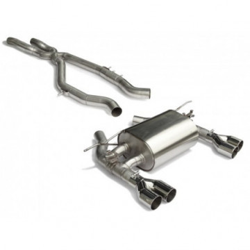 Tubo centrale in inox + Posteriore...