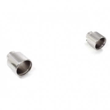 Terminale inox rotondo 2/129 mm