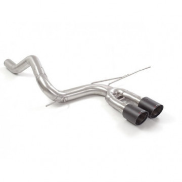 Tubo posteriore Gr. N inox con...